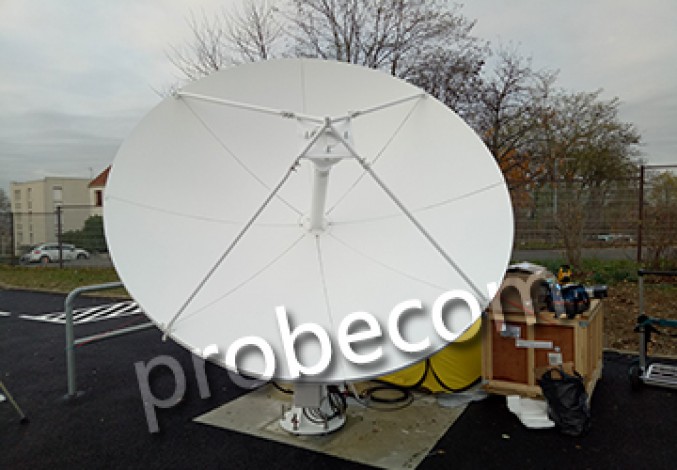 Project case-Earth Station antenna manufacture in China